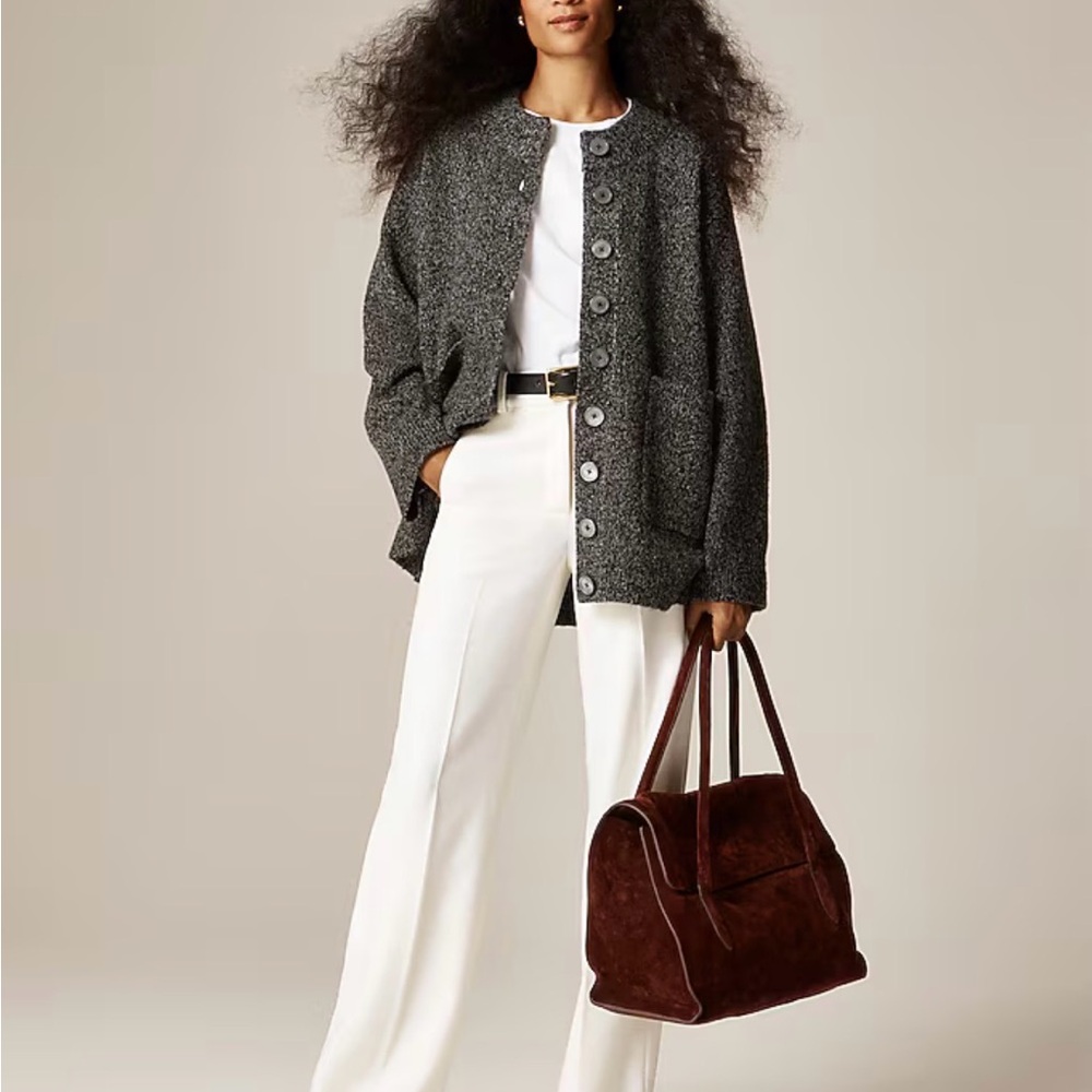NWT - Relaxed milano-stitch cardigan